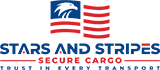 Stars and Stripes Secure Cargo Logo